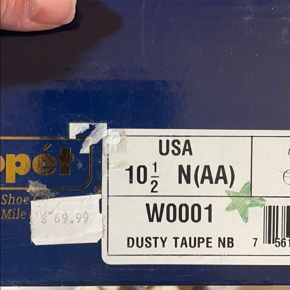 PROPET TAUPE LEATHER SANDALS.  NEW - Picture 9 of 11